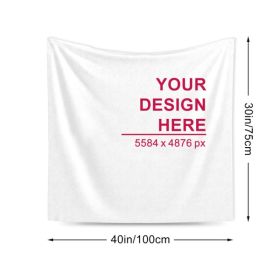 40x30 Inch, Flannel Blanket - Horizontal Style (Option: defaulttitle)